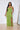 Classy Babe Mesh Halter Dress - Olive