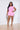 Yours Truly Chiffon Romper - Pink