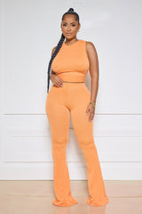 KYLA PANTS SET - ORANGE