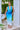 Villa Vacation midi dress - blue multi