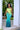 Island goddess Maxi dress - GREEN MULTI